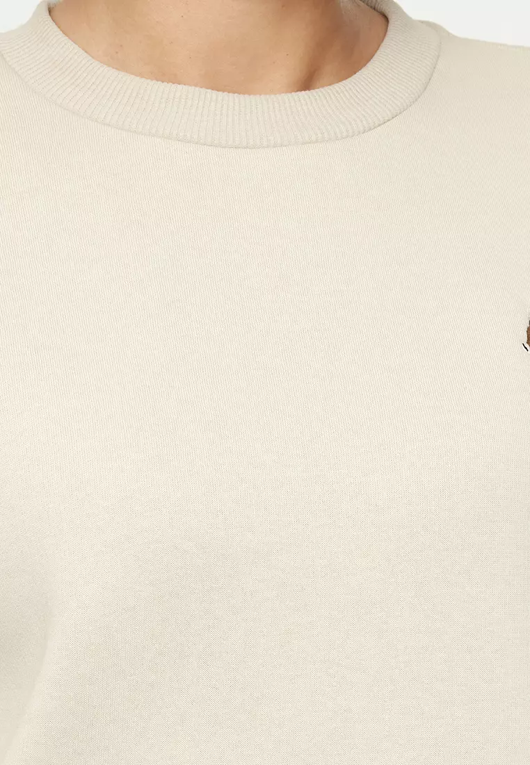 Embroidered Animal Sweatshirt