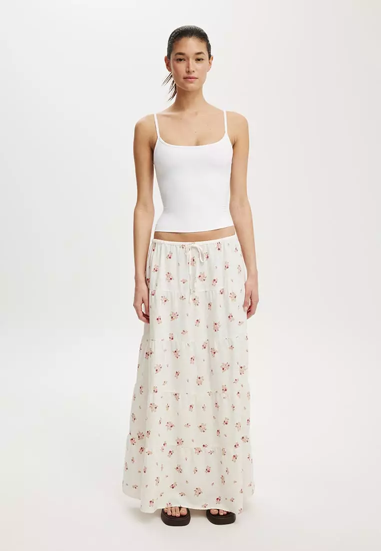 Haven Multi Tiered Maxi Skirt