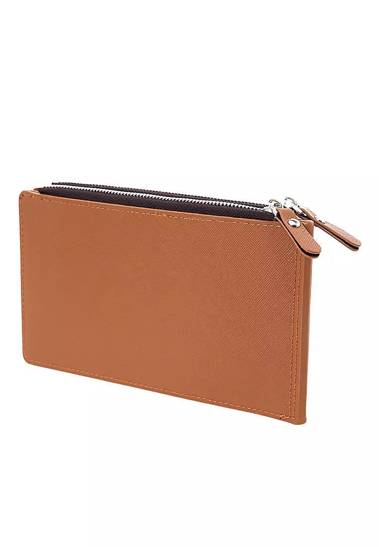 Dompet Kartu Nama ATM Model Panjang Card Wallet Many Slot Material PU Leather ORIGINAL