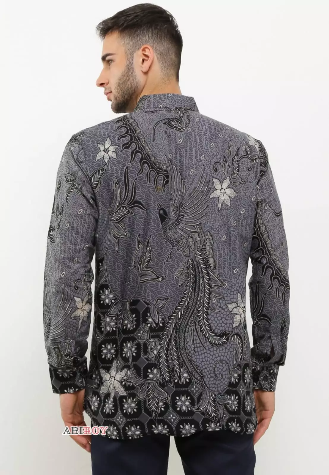 Kemeja Batik Pria Premium Slimfit Elegant Modern Lengan Panjang Gardapati