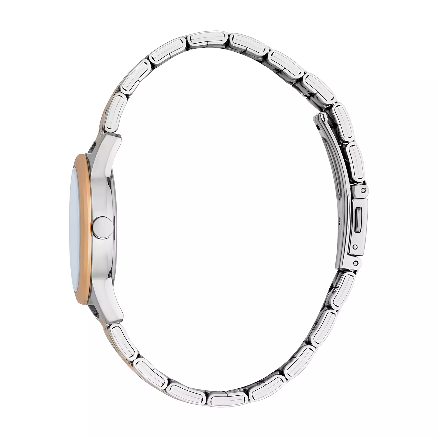 ESPRIT - Jam Tangan Analog Wanita - Rosegold Blue Stainless Steel - ES1L361M0075