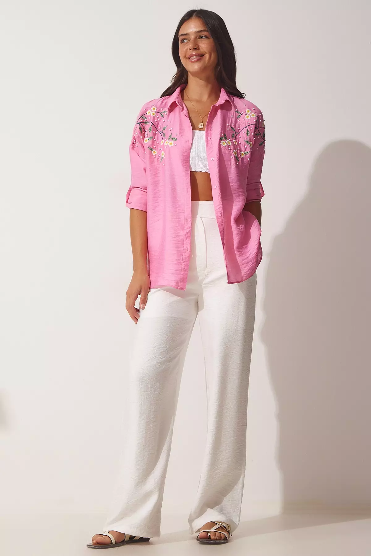 Flowy Linen Trousers
