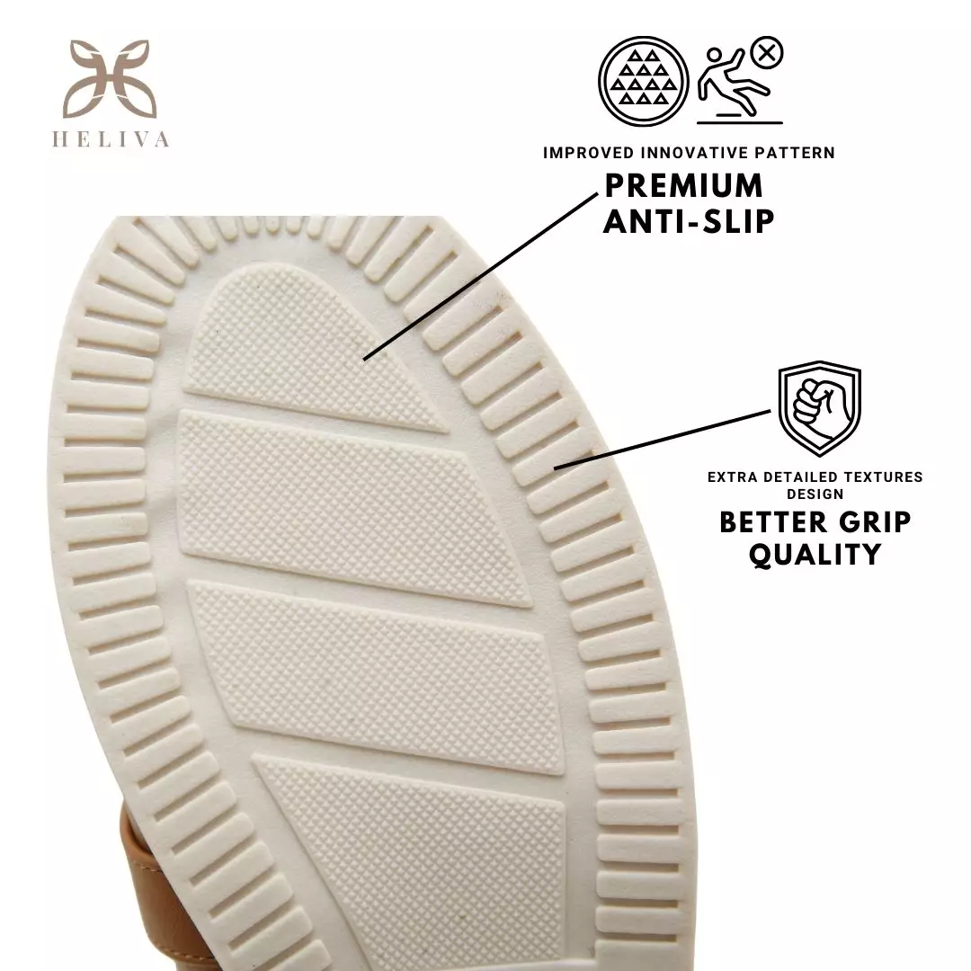 Heliva Ghina Slip On Bustong Shoes Sol 3cm