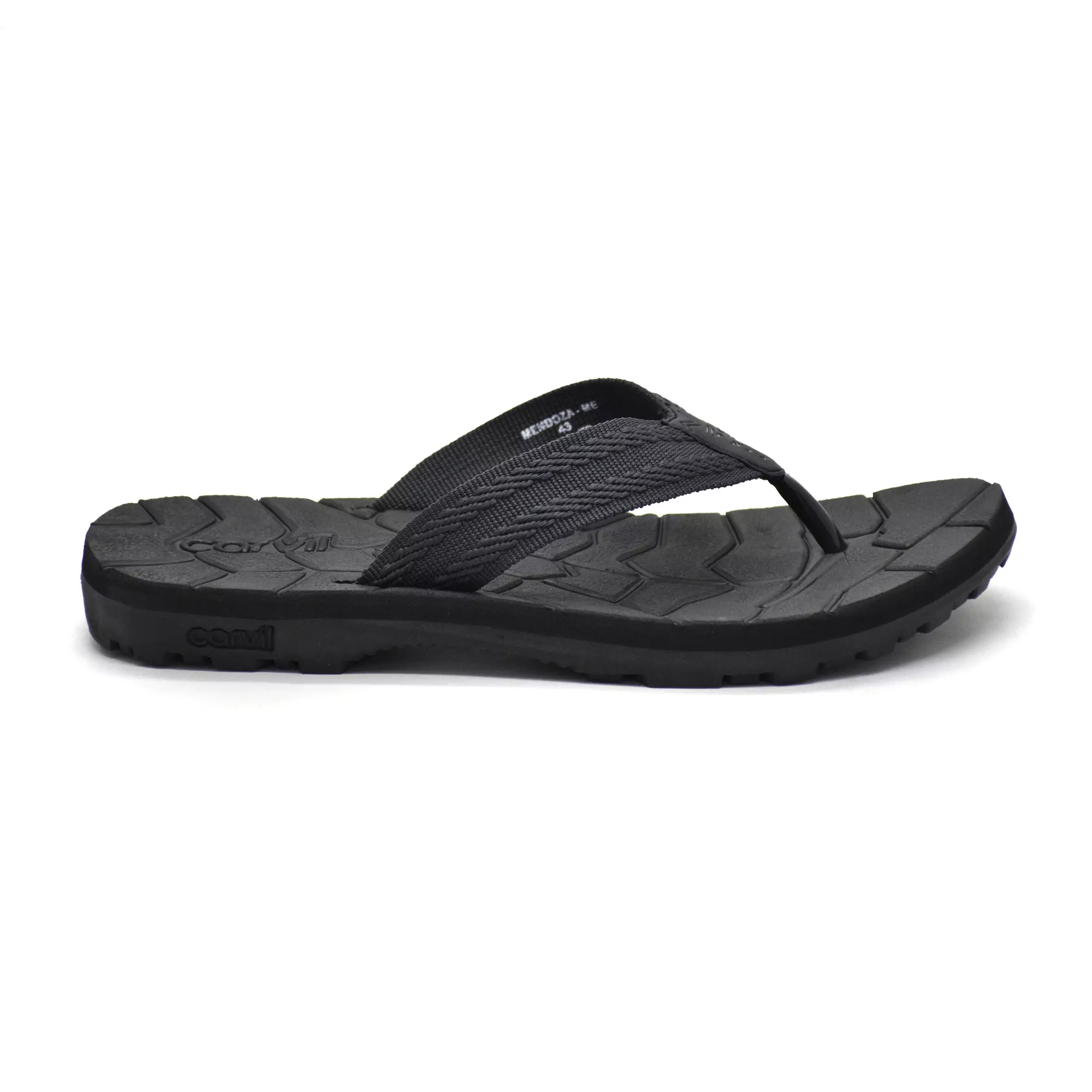 Carvil Sandal Pria Mendoza-Me Dark Grey