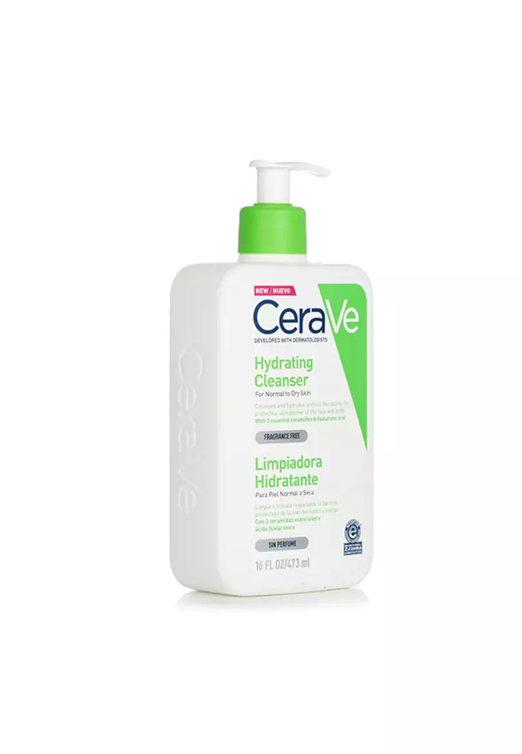 CERAVE - Hydrating Cleanser For Normal to Dry Skin 473ml/16oz.