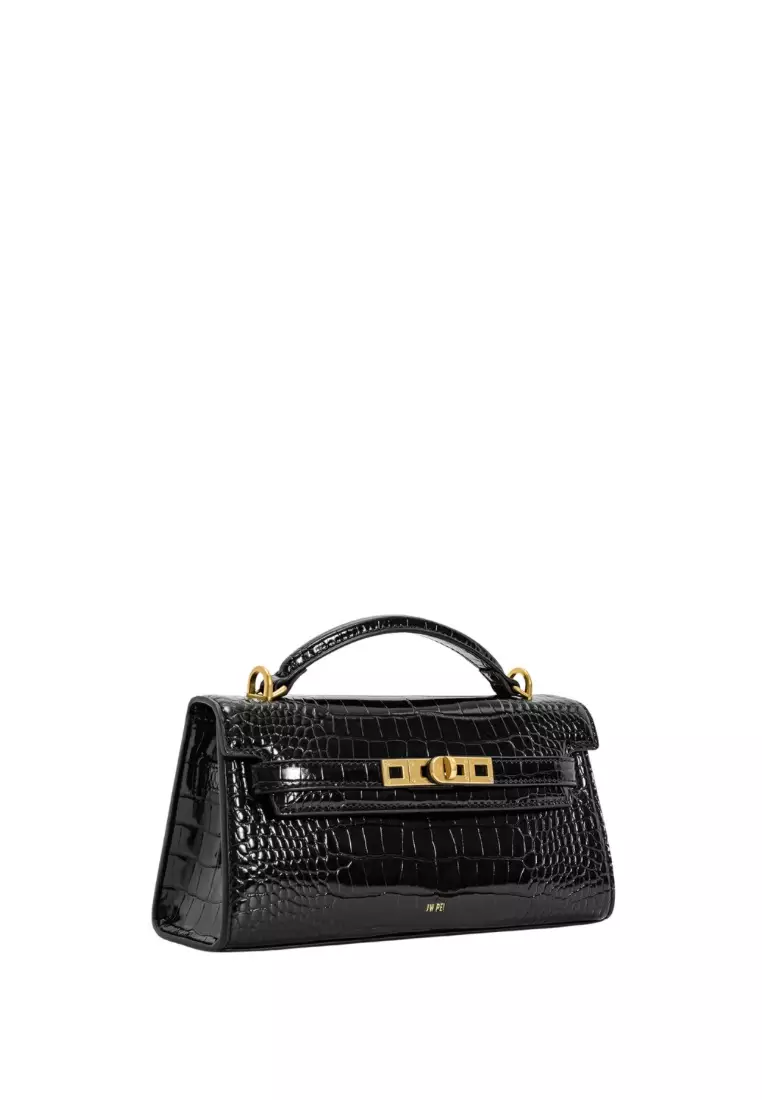 JW PEI Noor Top Handle Bag Deep Burgundy – voilà.id