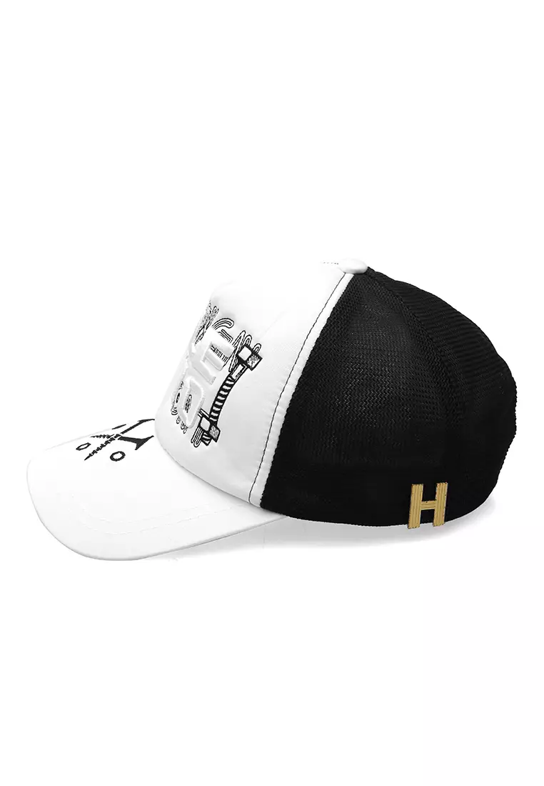 Jahari Aksesoris Fashion Topi Baseball Pria Wanita Adjustable Strap Material Cotton ORIGINAL - White
