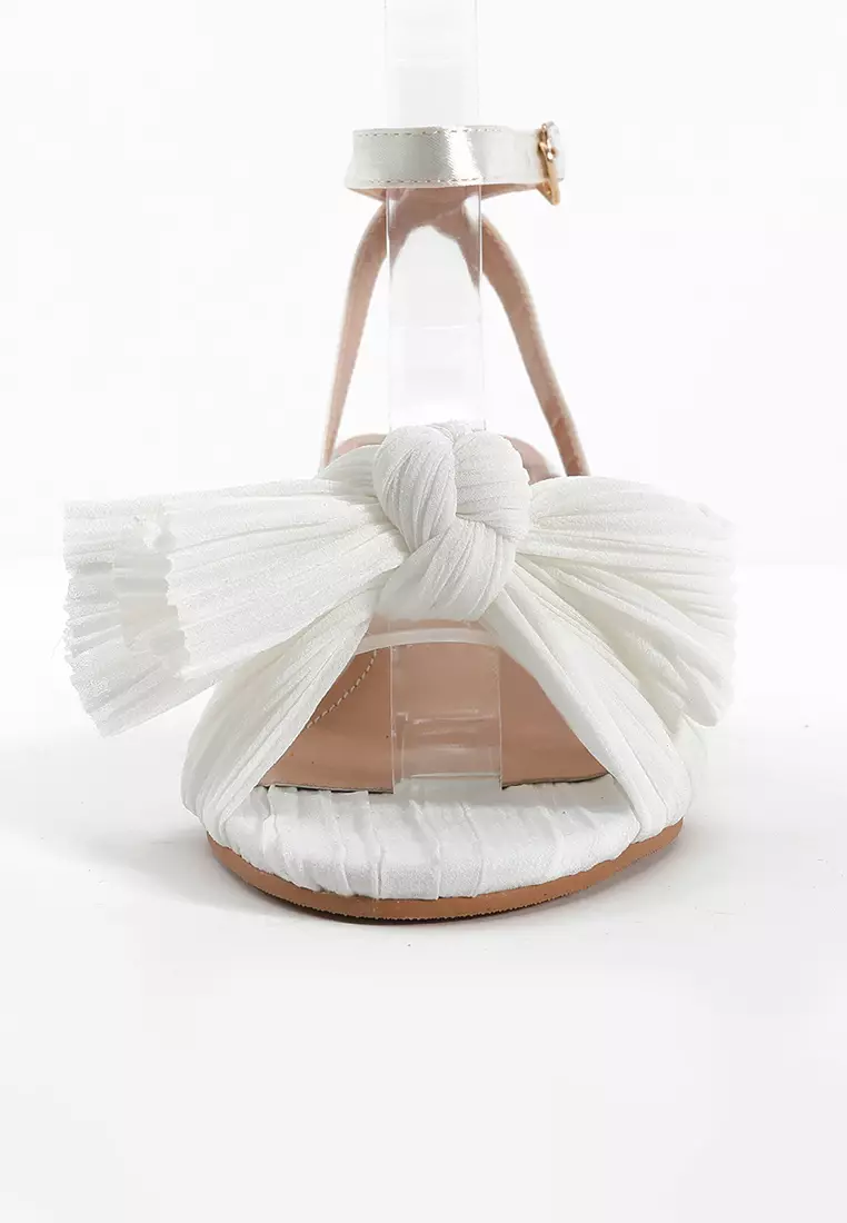 5CM Bowknot Strap Mid Heel Sandals WTY1199-1