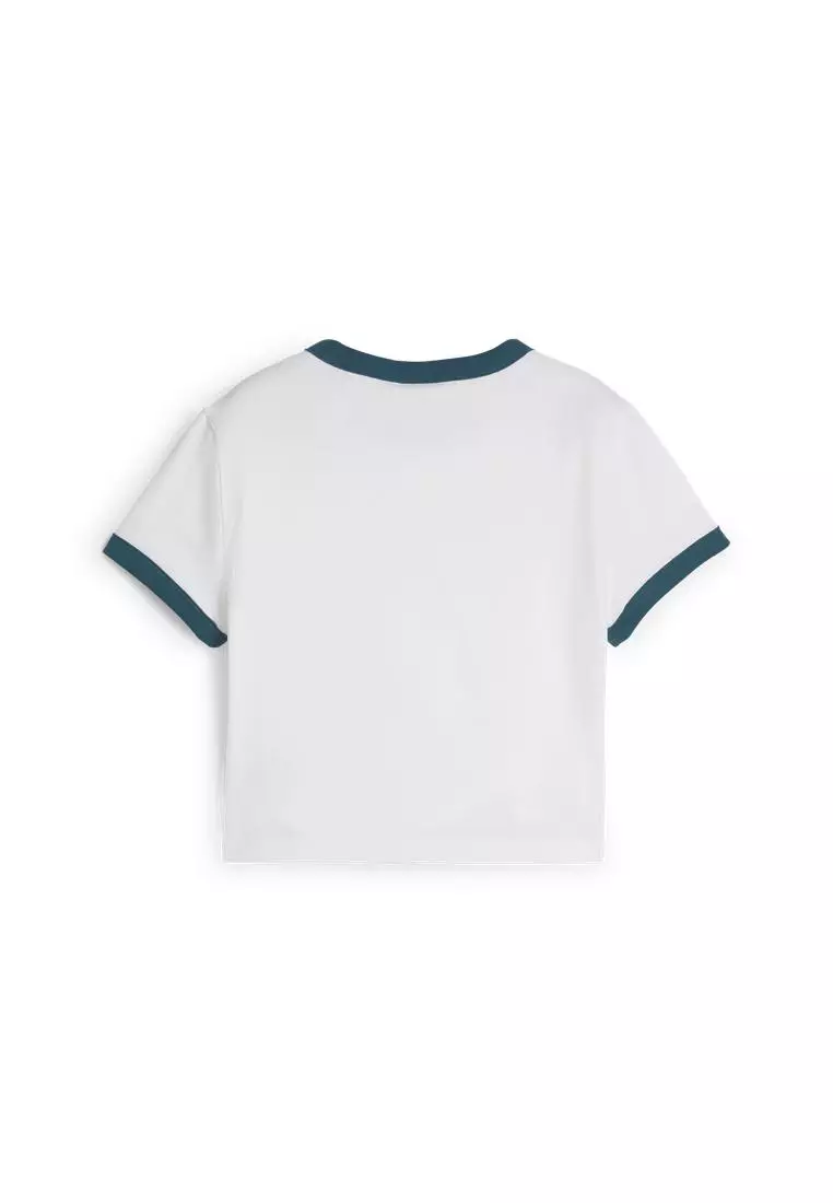 Downtown Graphic Baby Tee Women