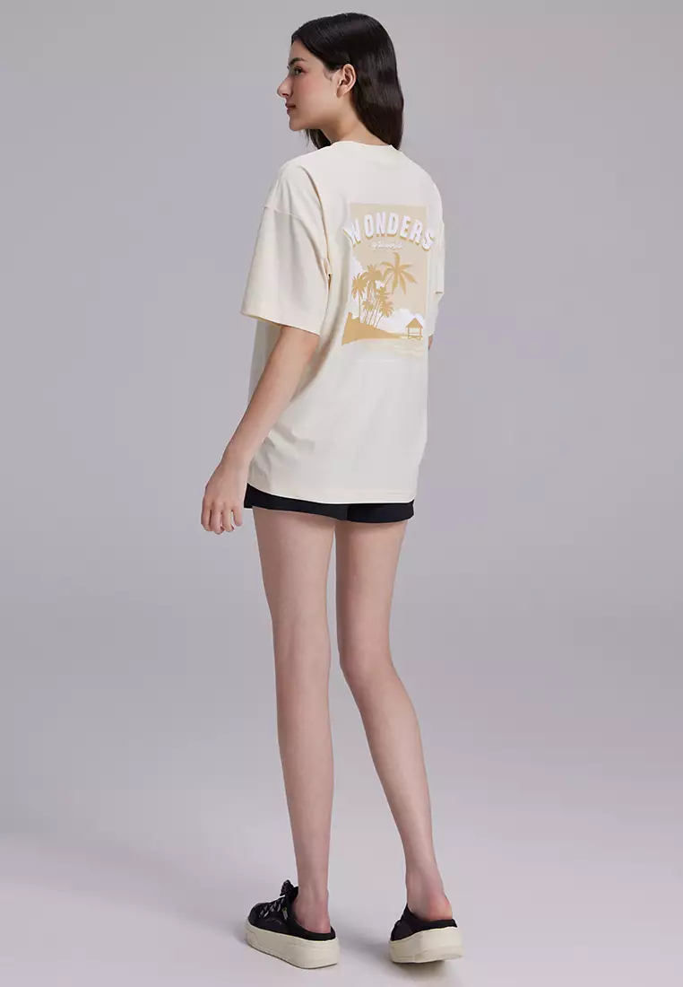 男女同款圖案短袖防曬衣