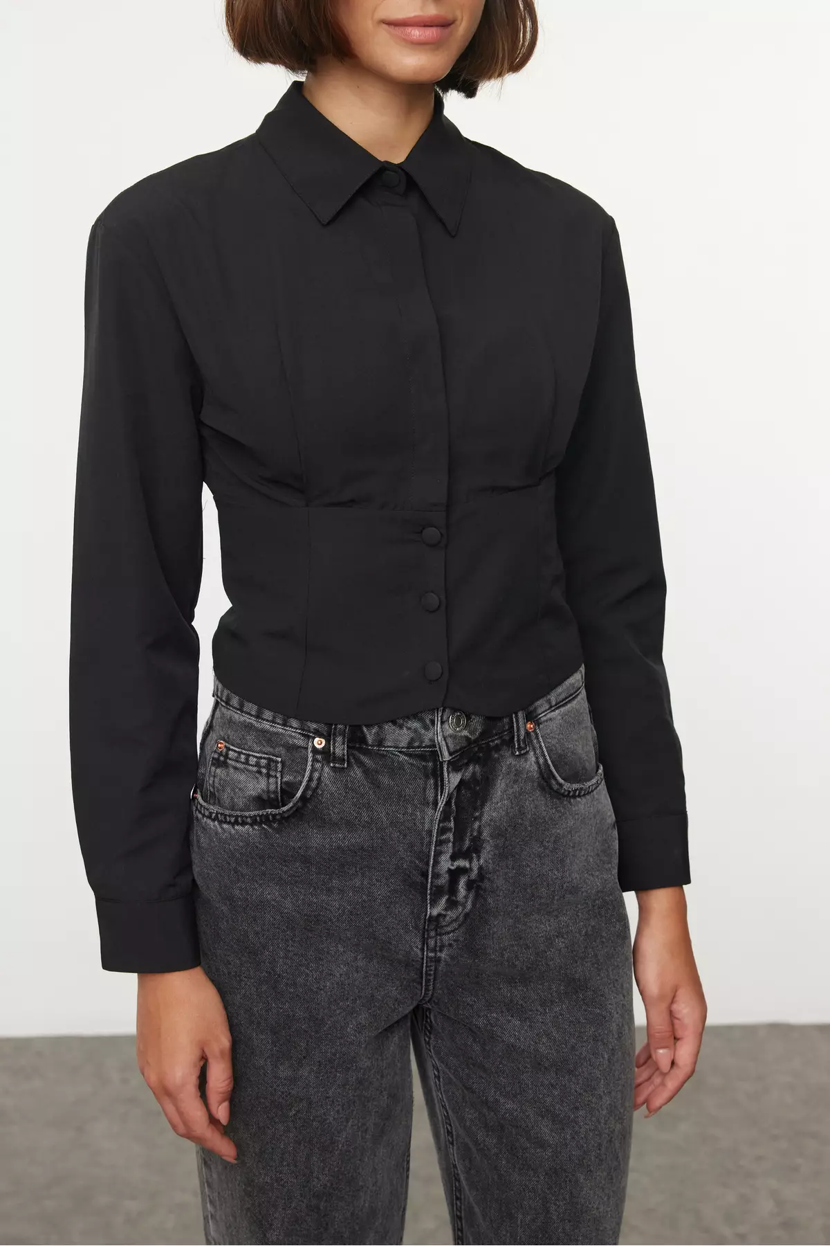 Waist Fitted Shirt