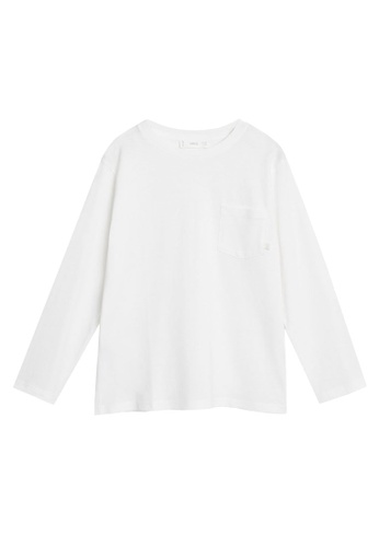 Buy Mango Kids Organic Cotton Essential T Shirt 21 Online Zalora Singapore