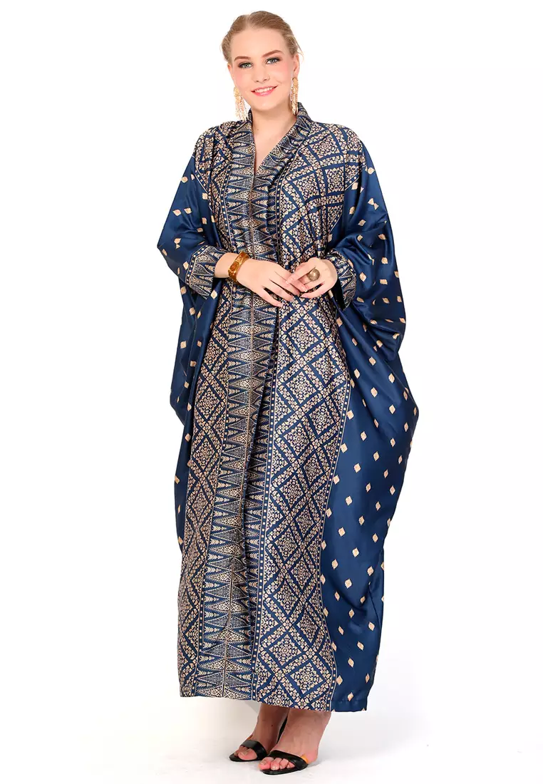 Kanzi Exclusive Long Sleeve Songket Kaftan