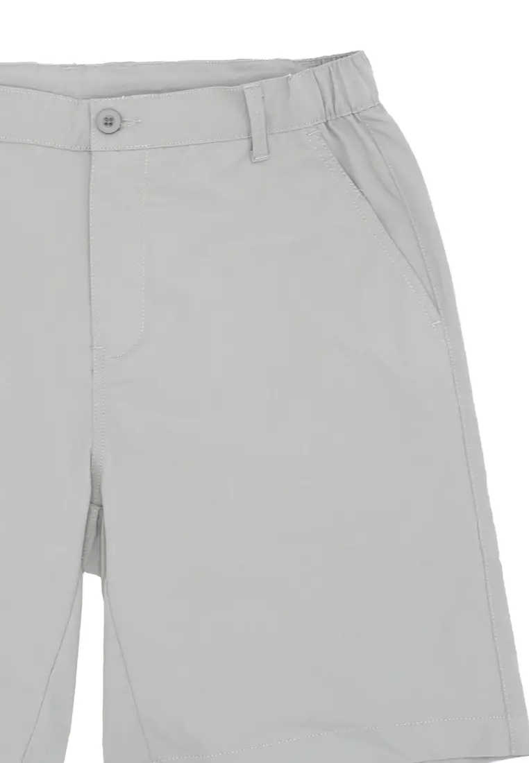Men's Pull-On Shorts - Stone Gray