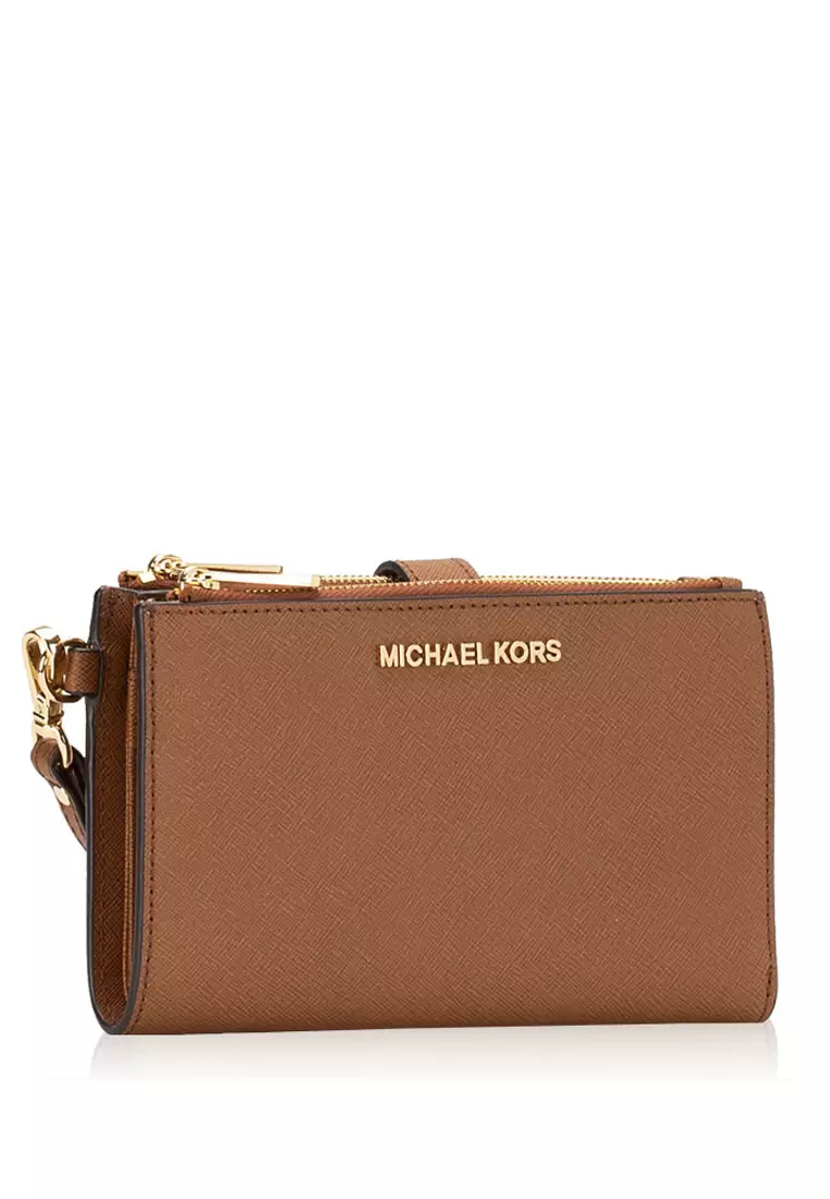 Double zip wristlet clearance