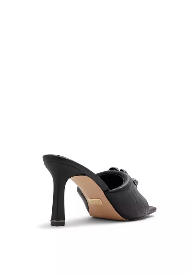 Aldo mules clearance black