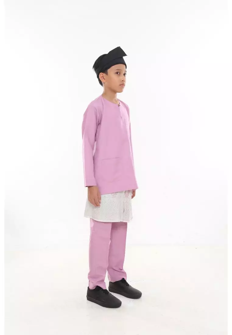 Baju Melayu Moden Teluk Belanga For Kids