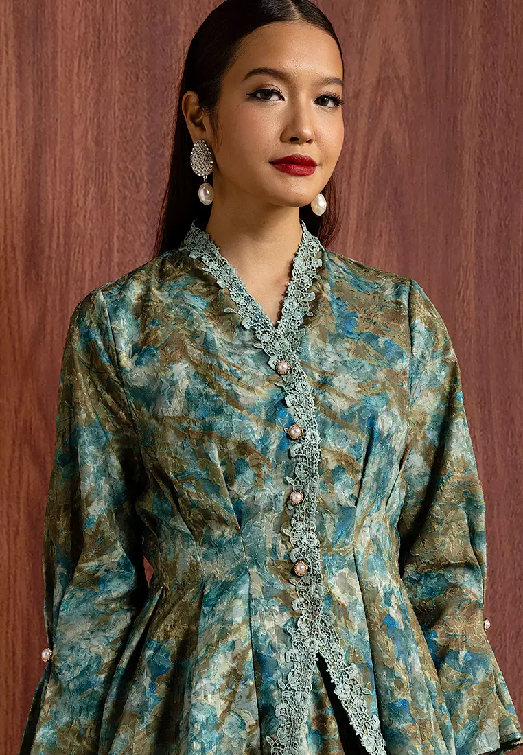 AURORA KEBAYA PEPLUM SET