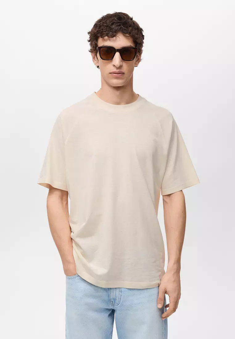 スペイン直送【MANGO MAN】Tシャツ そろそろ半袖 000000003456_TT3qFiw.jpg