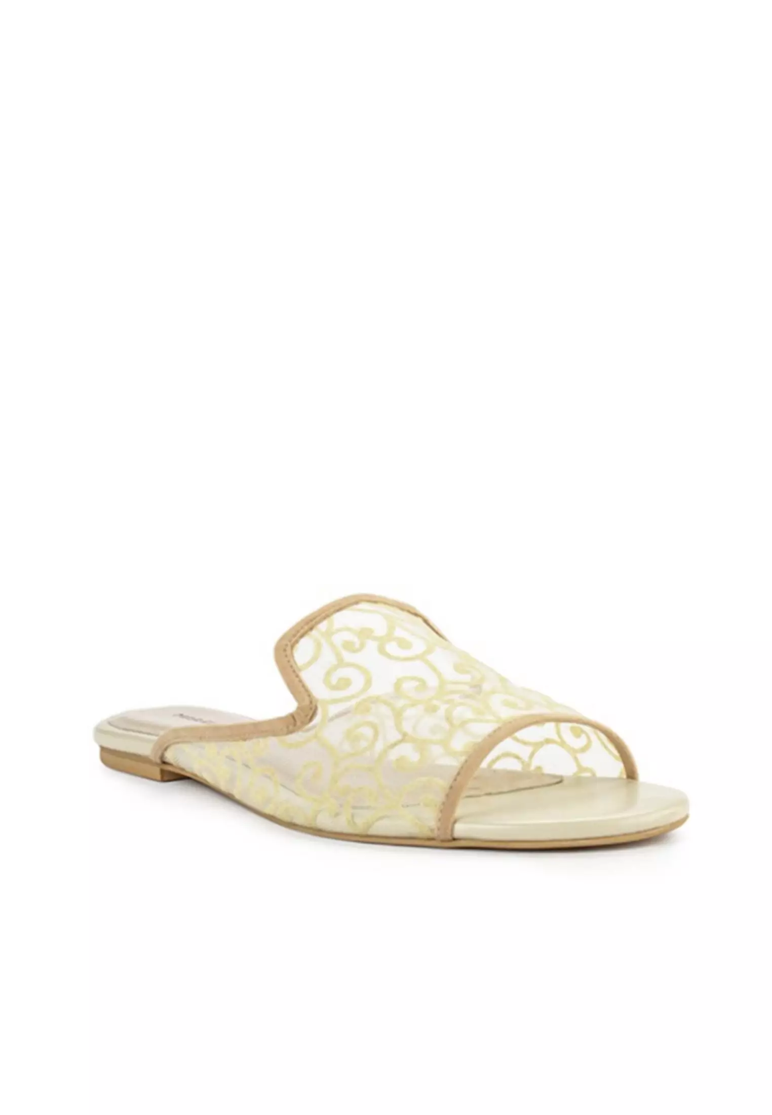 Karrie Sandal wanita Flat Slip On