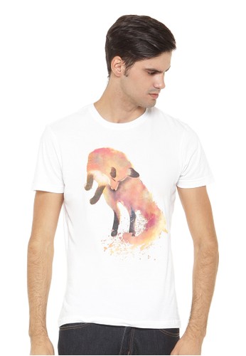 Poshboy T-shirt Print Wolf 3D