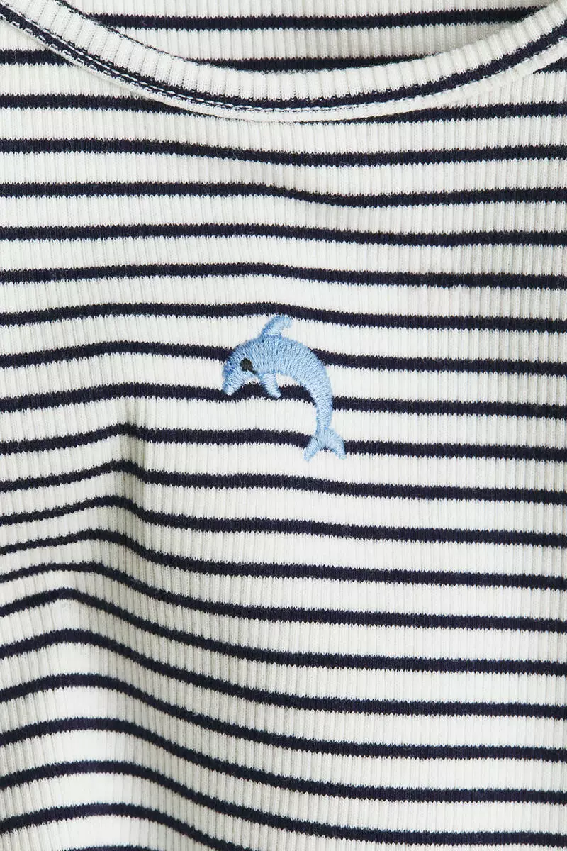Ribbed top