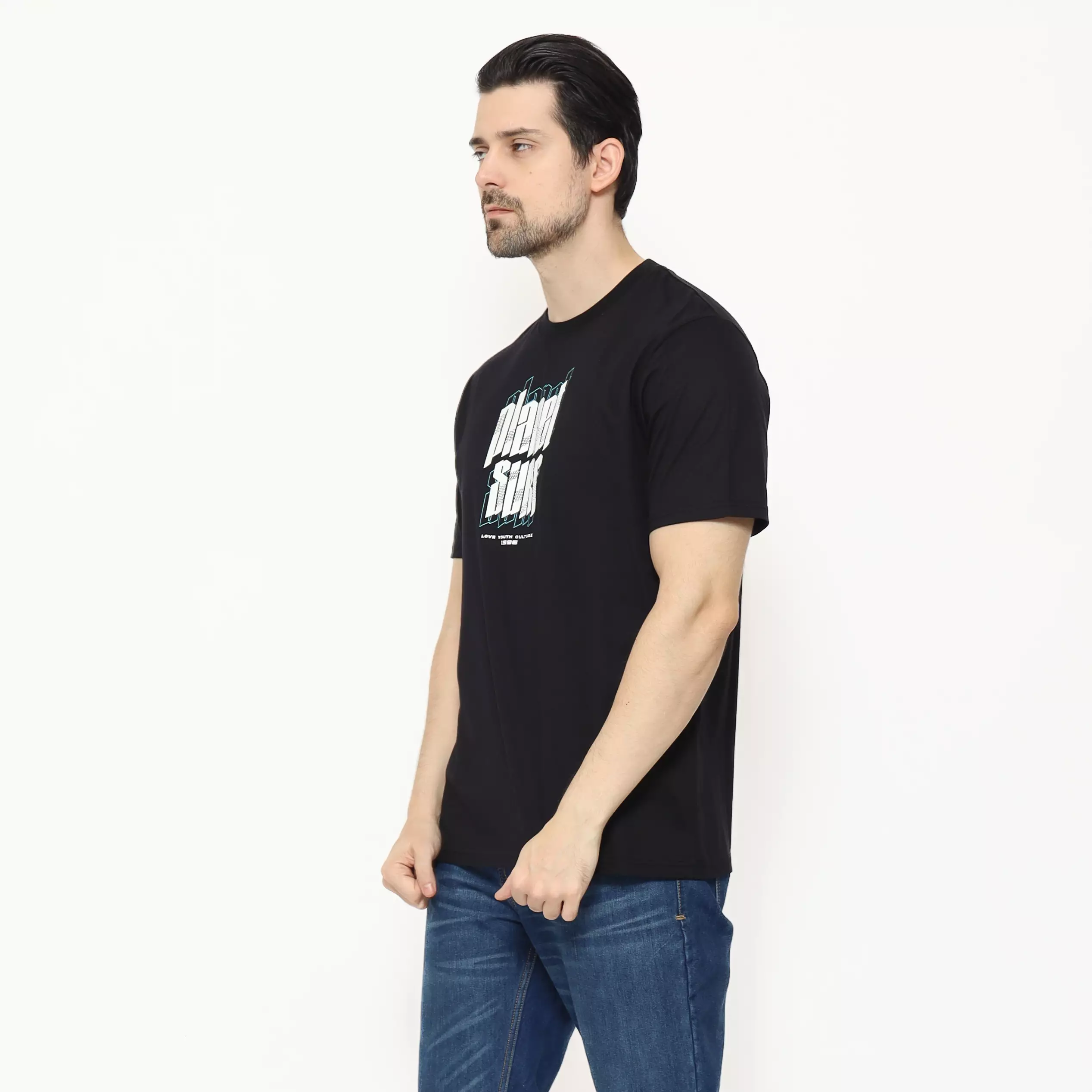 Planet Surf Clothing Kaos lengan pendek Pria Millie  Planet Surf