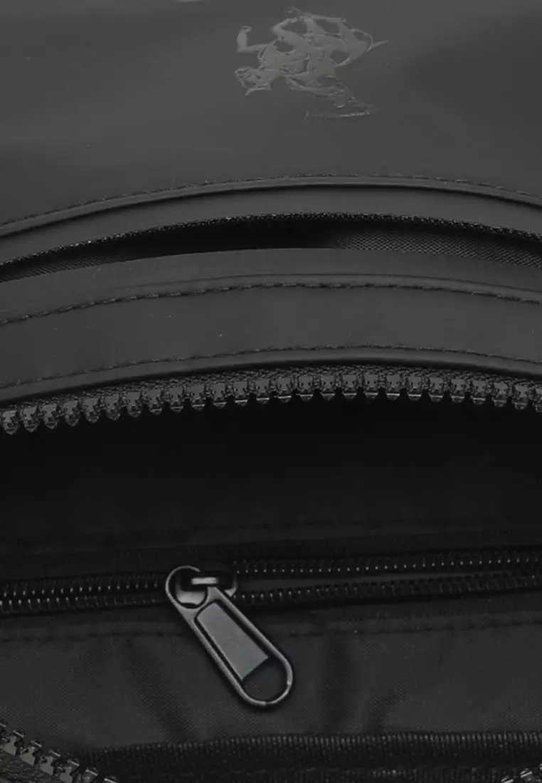 Men's Waist Bag / Belt Bag / Chest Bag - Black