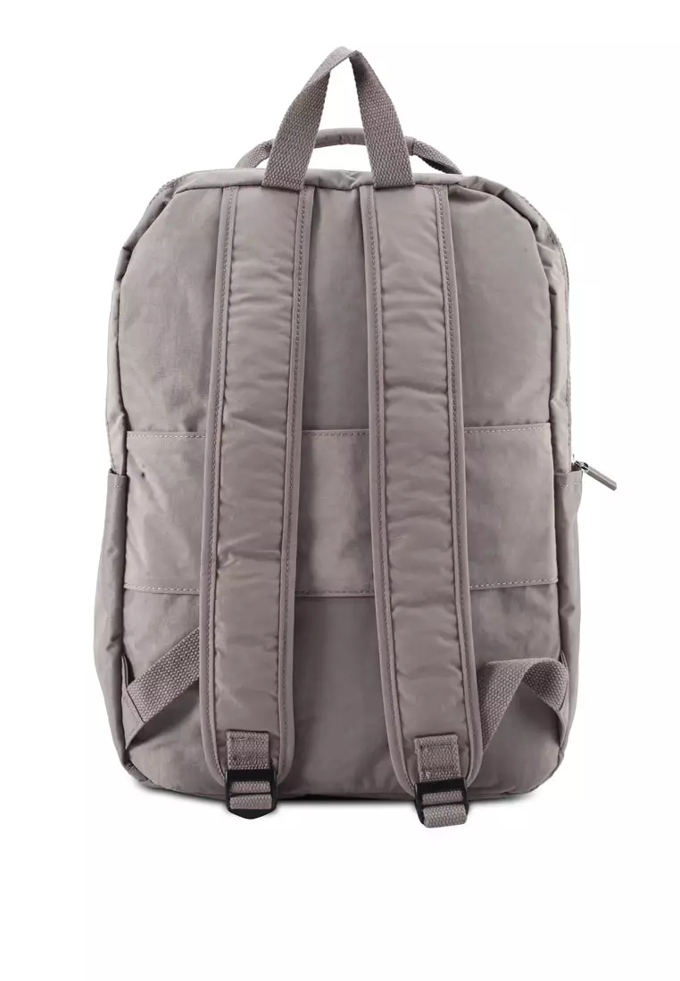 Crinkled Nylon Backpack