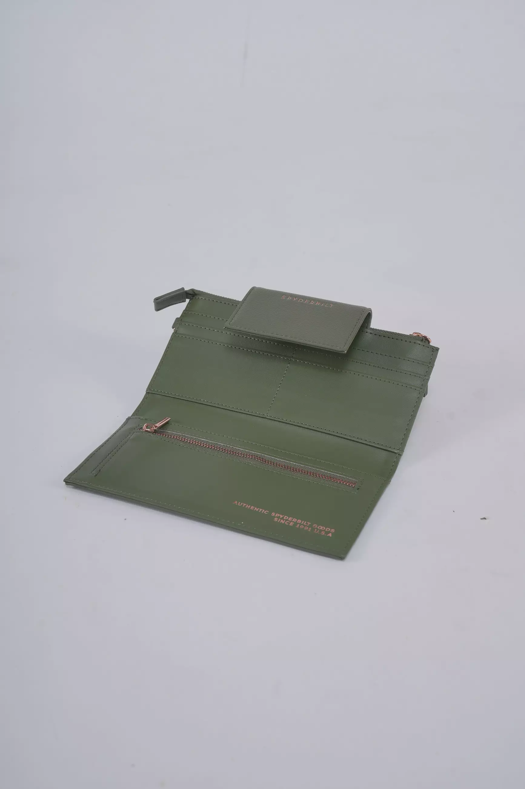 Spyderbilt Dompet Panjang Adeline Ladies Wallet Long Olive Planet Surf