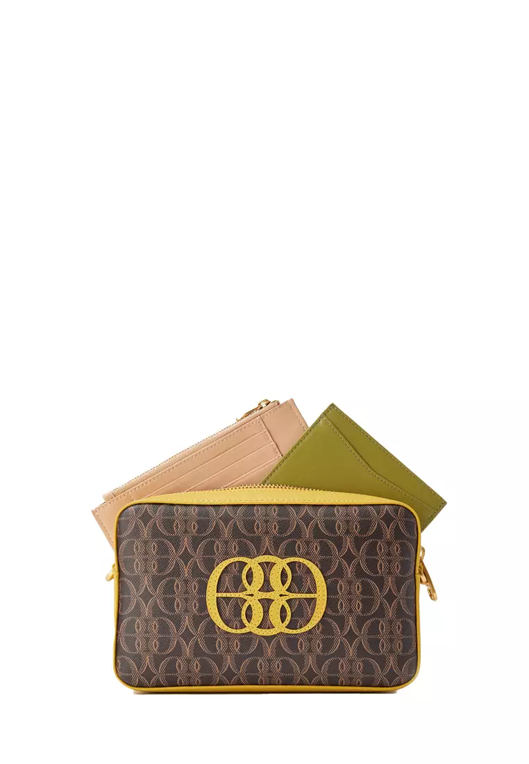 BONIA Honeycomb Gladiosa Monogram Small Tote Bag 2023