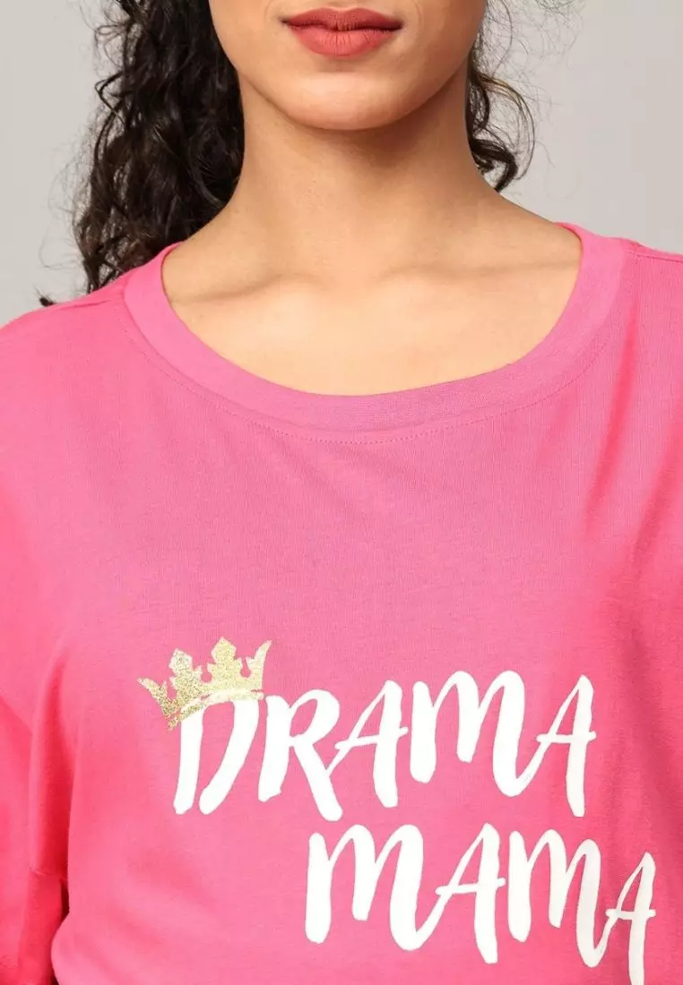 Drama Mama Oversized Mumma T-shirt