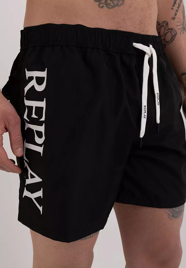 Swimming trunks store with pockets