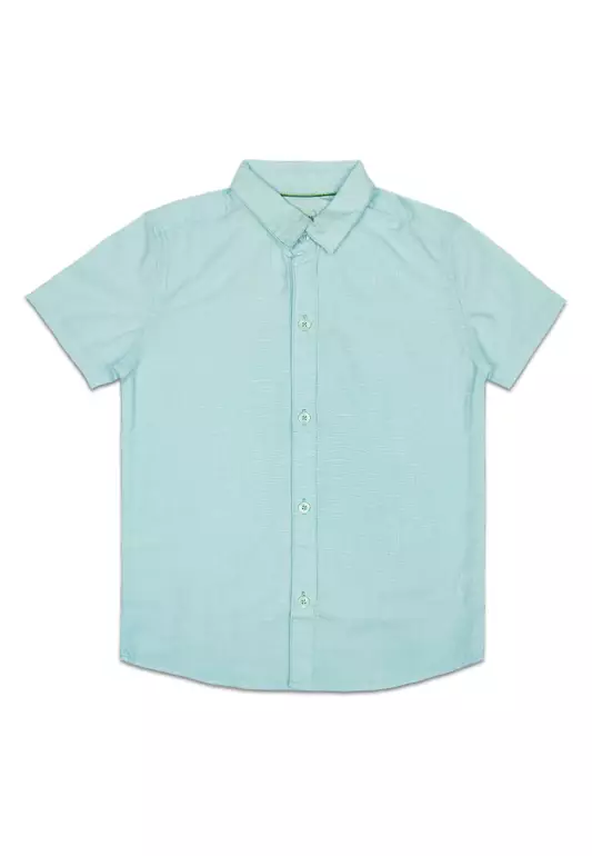 Kids Boys Short Sleeves  Polo with Label