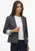 Dark Grey Melange/Detail: Stripe