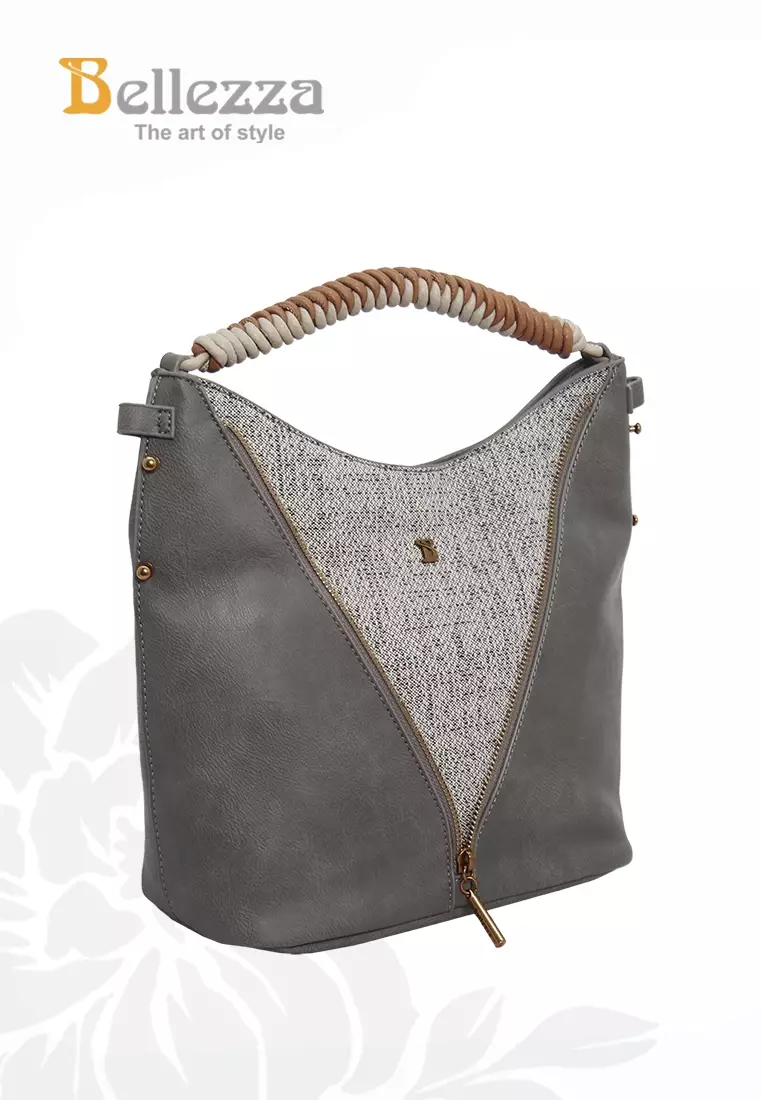 Bellezza Handbag 24087-38 Grey