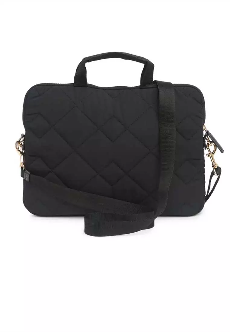 Marc Jacobs Quilted Nylon Laptop Bag Black S550M06FA21
