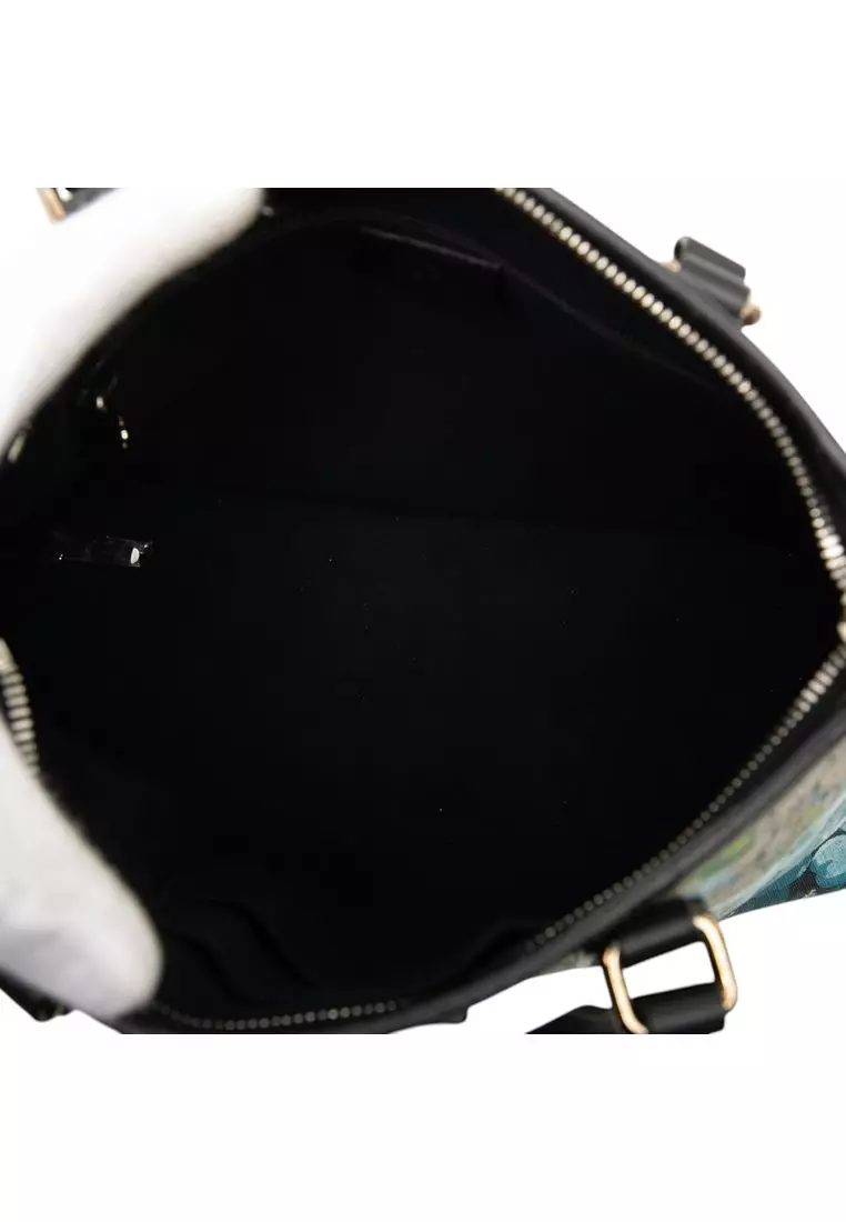 Pre-Loved Gucci Gg Supreme Blooms Satchel