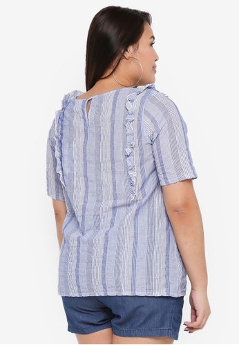 Jual Junarose Plus Size Arwen Top Original  ZALORA 