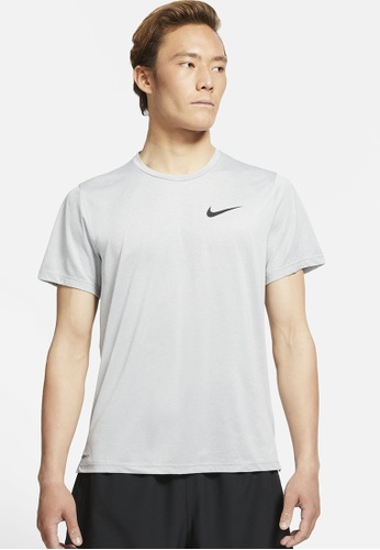 Nike grey Pro Dri-FIT Men's Short-Sleeve Top CD12DAA86D46ACGS_1