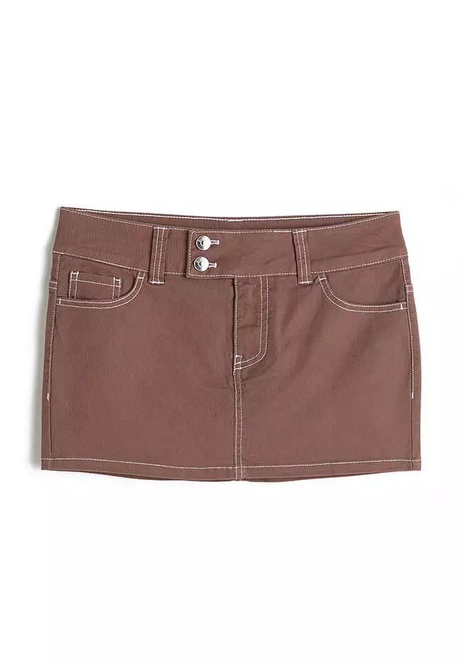 Buy H&M Short Twill Skirt 2024 Online ZALORA Philippines