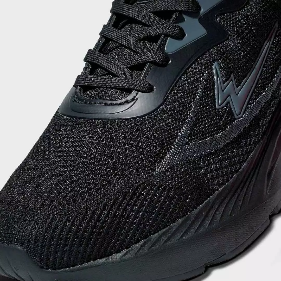 Eagle Sepatu Sneakers Lifestyle Solace - HITAM/HITAM