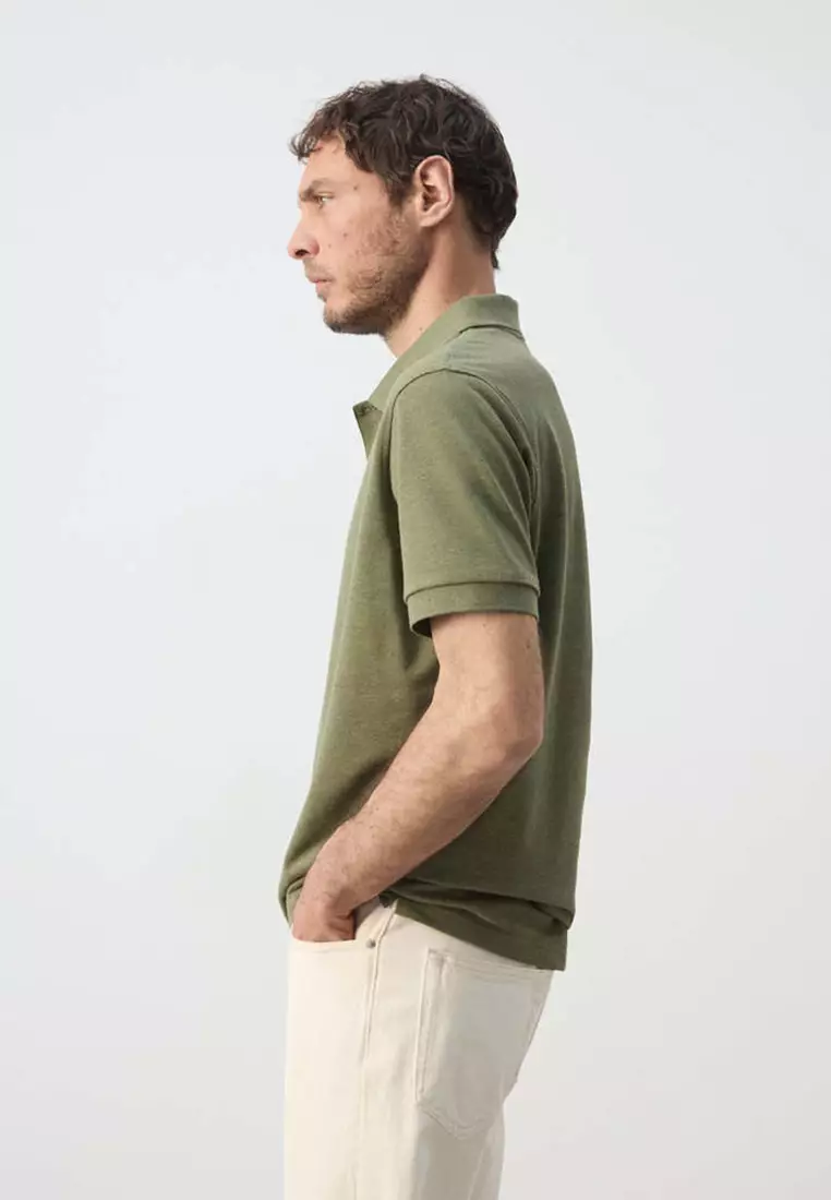 Regular-Fit Piqué Polo Shirt