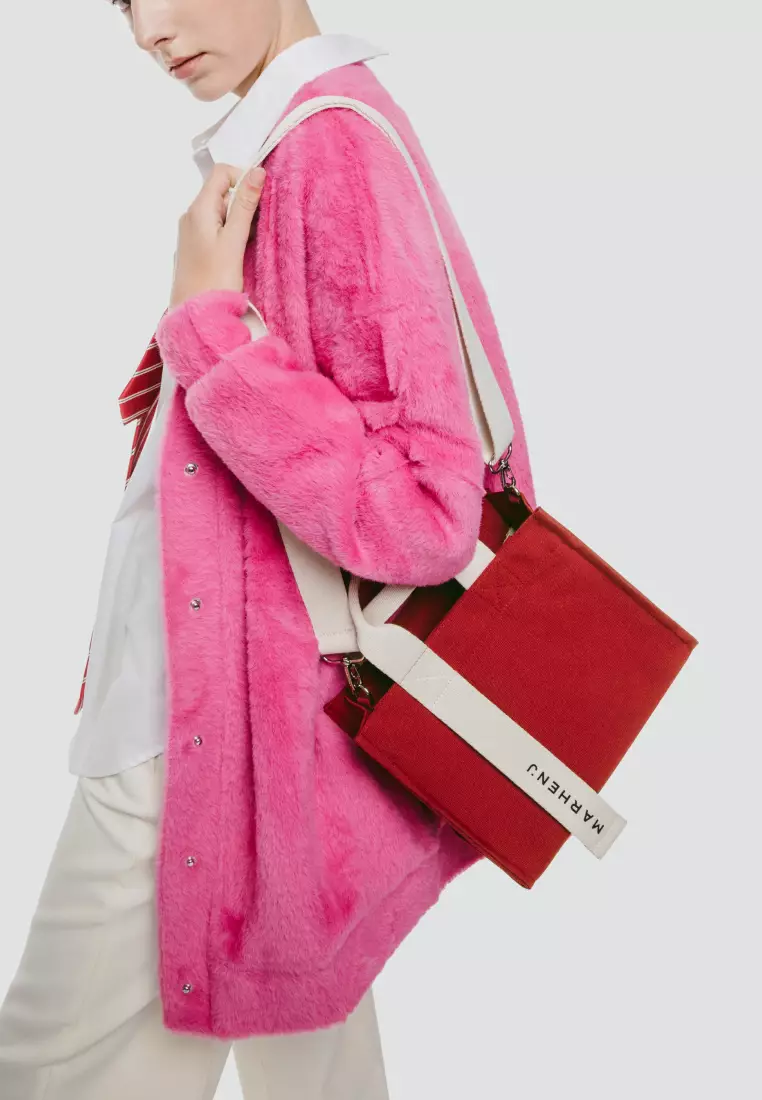 RICO MINI COMFORT Canvas Crossbody Bag Jester Red