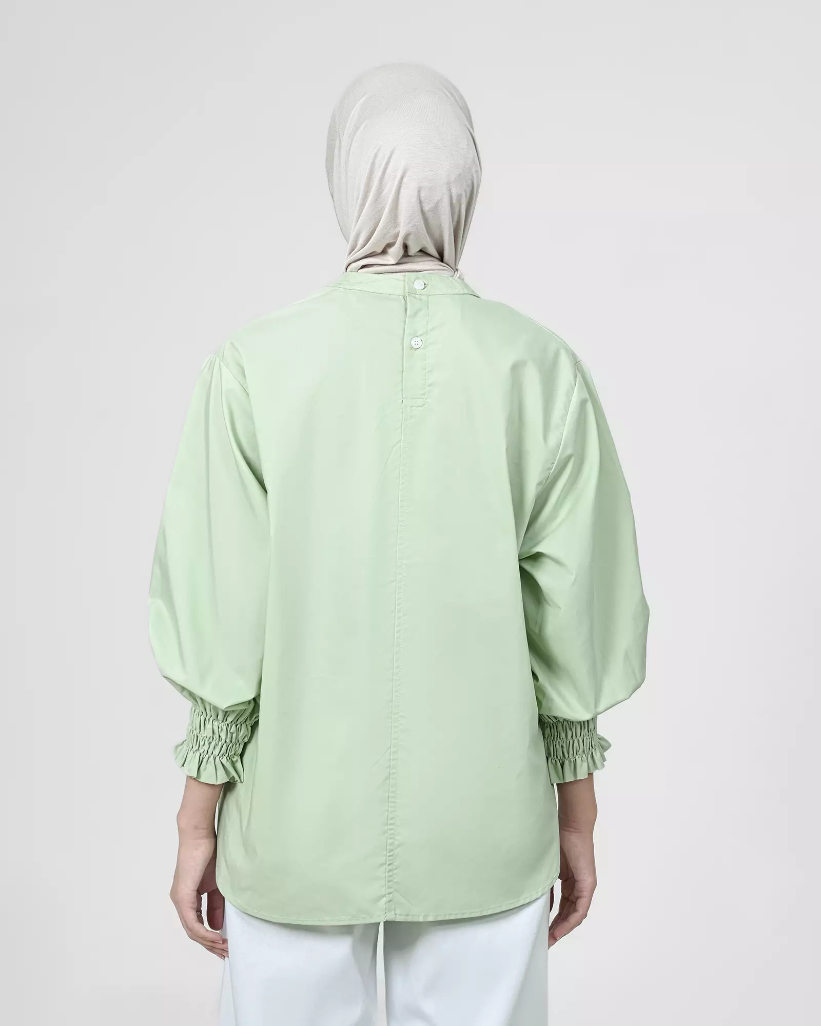 Geulis.id ALLECA BLOUSE - SAGE