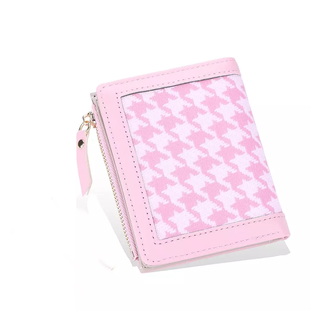 Dompet Wanita Lipat Pendek Design Trendy Bahan Kulit PU Leather Premium Quality ORIGINAL