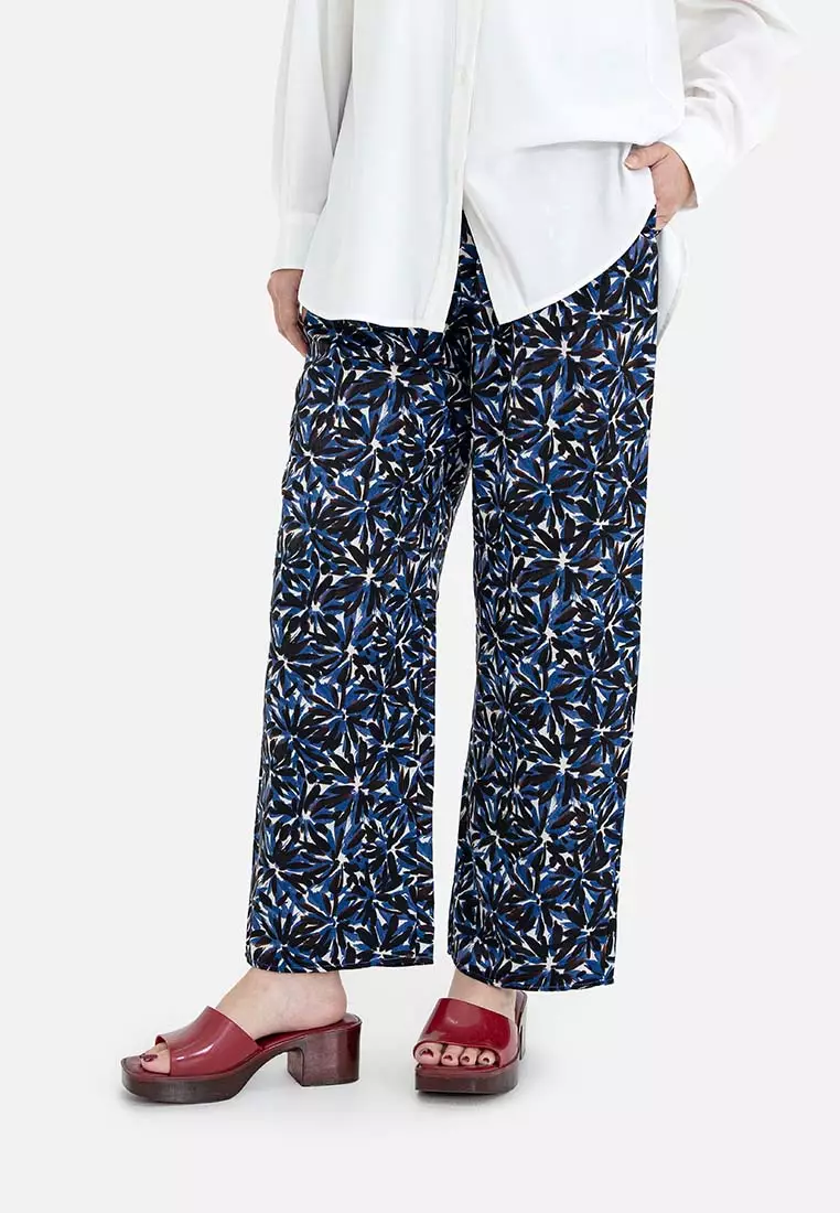 Machida Art Pattern Eazy Pants