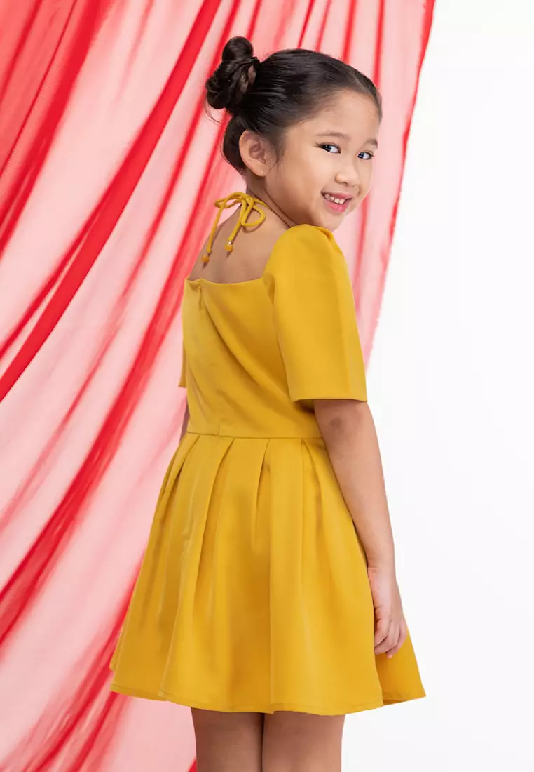 Zalora top yellow dress