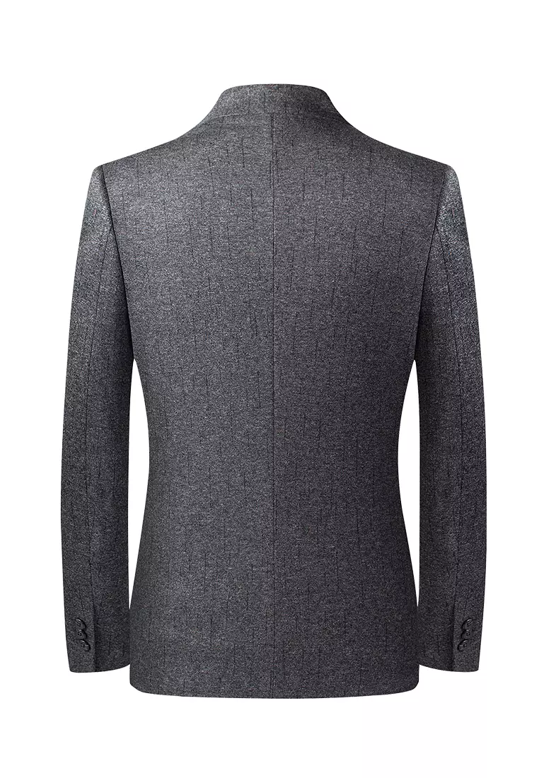 彈力貼身西裝外套666