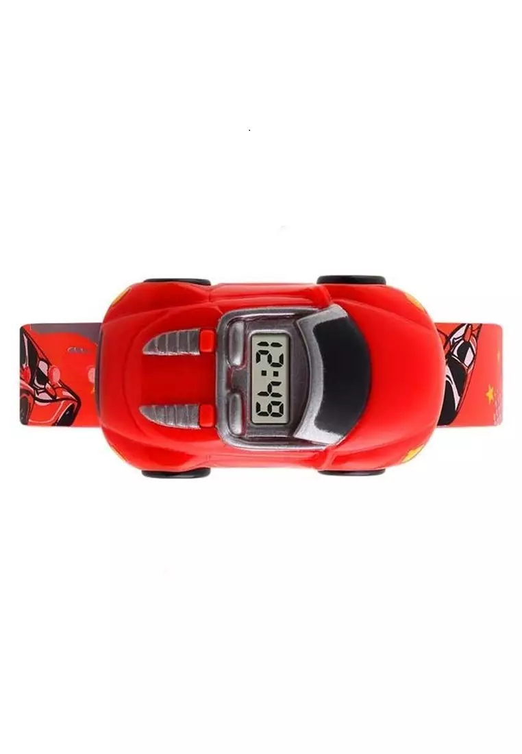 Jam Tangan Digital Anak LED Strap Tali Material ABS + PVC GO04 ORIGINAL